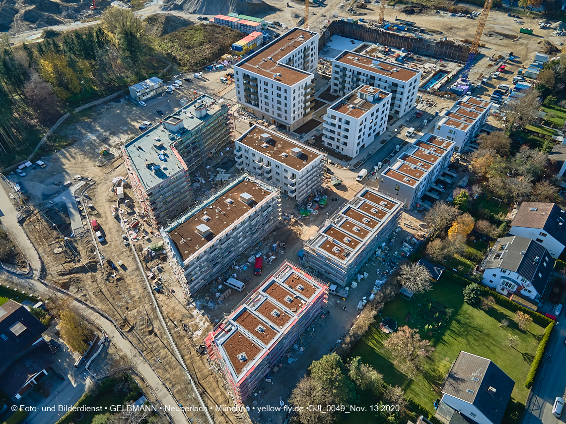 13.11.2020 - Piederstorfer Gelände und Alexisqaurtier am Karl-Marx-Ring in Neuperlach